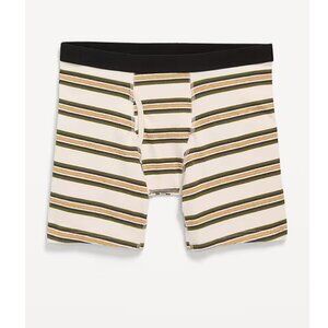 Old Navy Men's Soft-Washed Boxer Briefs -- 6 inch inseam (XL) Sand Stripe NWT!